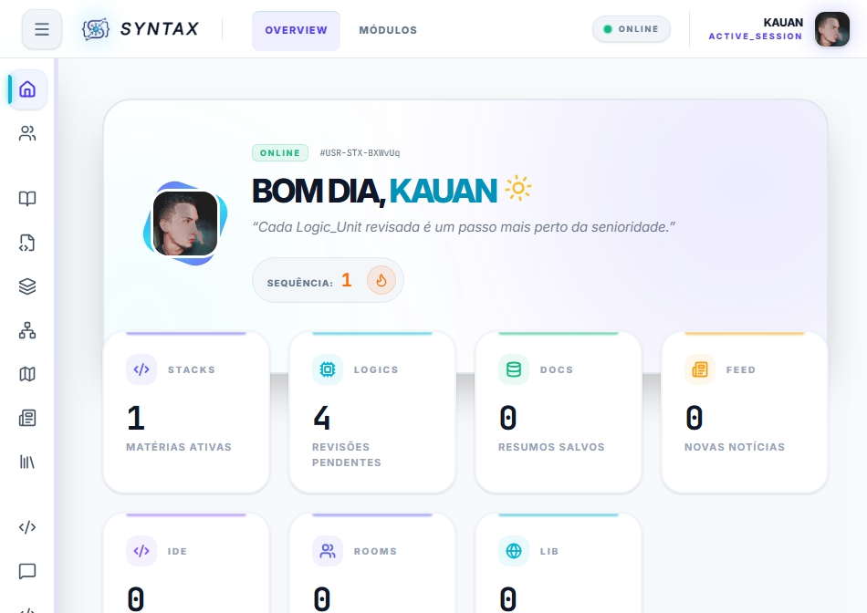 Syntax - Sistema educacional